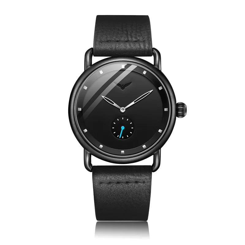 Relógio Casual Masculino Onola - Relógio de Pulso de Quartzo Simples, à Prova d'Água, com Pulseira de Couro - Luxo para Homens