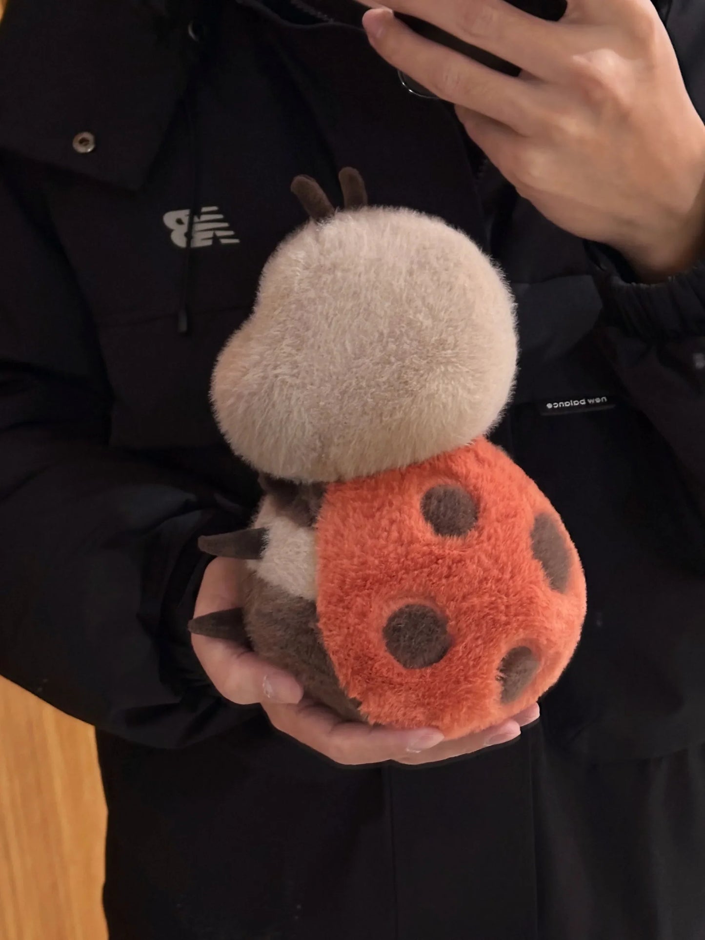 Pelúcia Adorável de Joaninha