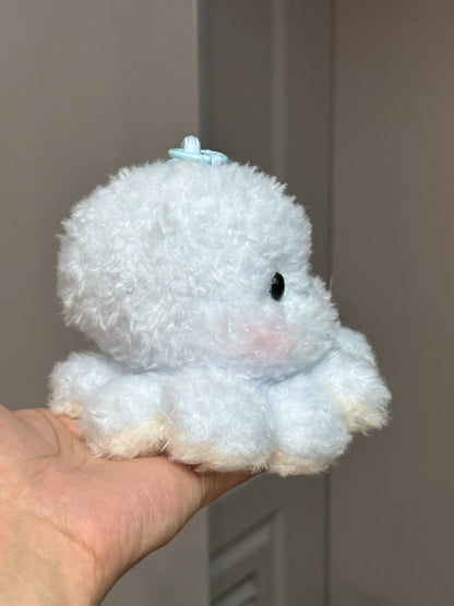 Fofo Chaveiro de Pelúcia em Forma de Polvo