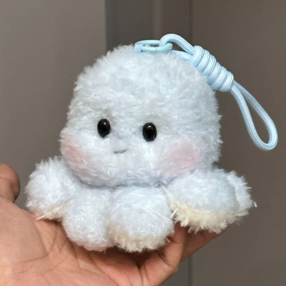 Fofo Chaveiro de Pelúcia em Forma de Polvo