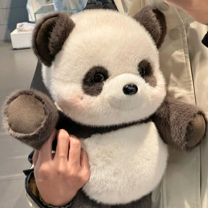 Fofo Panda de Pelúcia em Movimento