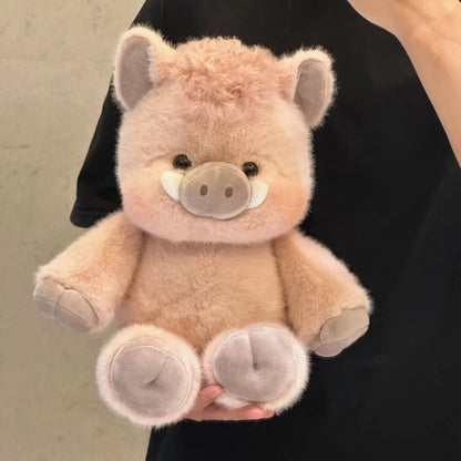 Adorável Pelúcia de Javali Selvagem