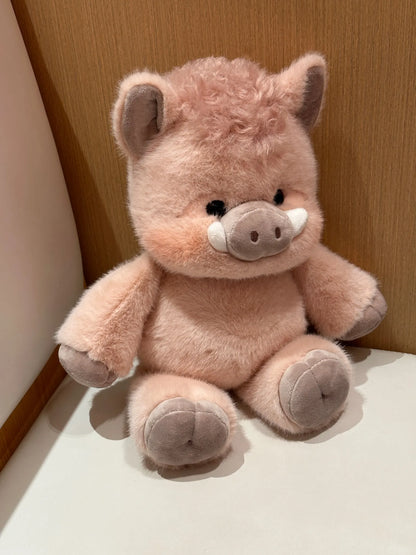 Adorável Pelúcia de Javali Selvagem