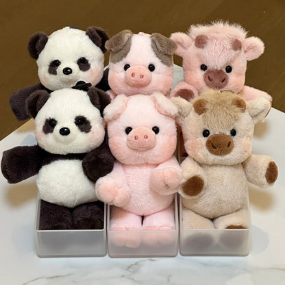 Chaveiros de Pelúcia de Animais Adoráveis